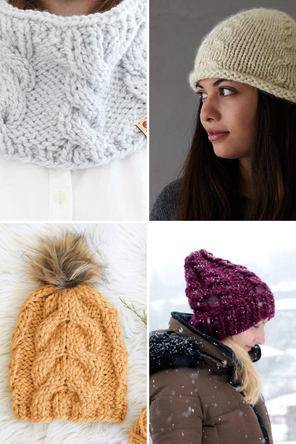 13 Cable Knit Free Patterns for Beginners