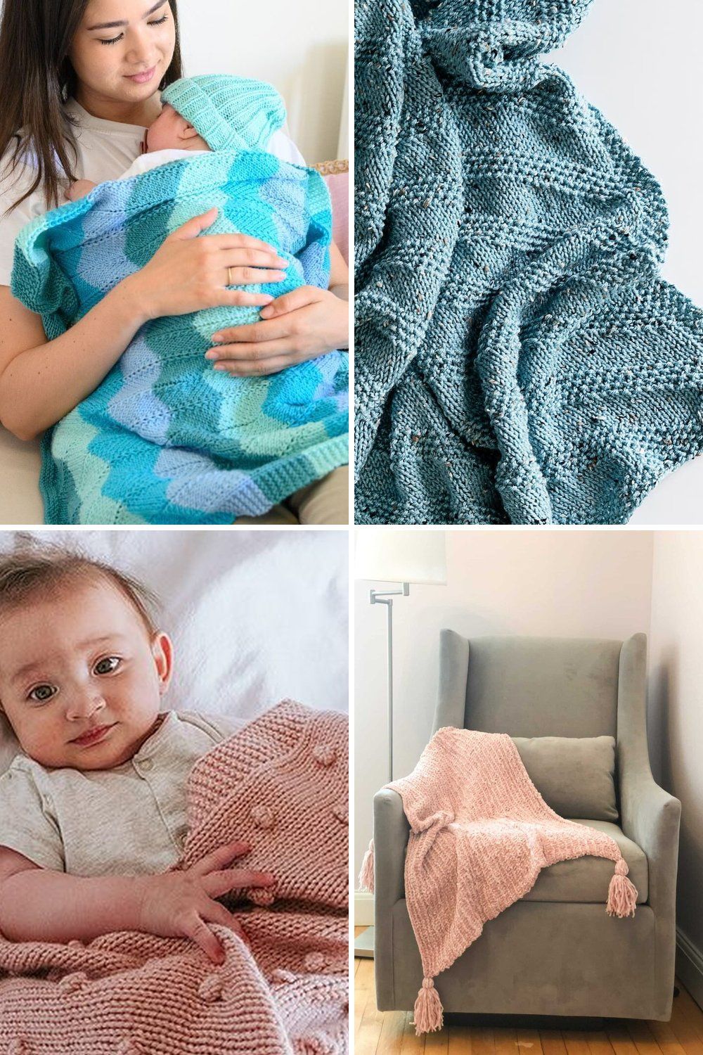 14 Knit Baby Blanket Free Patterns