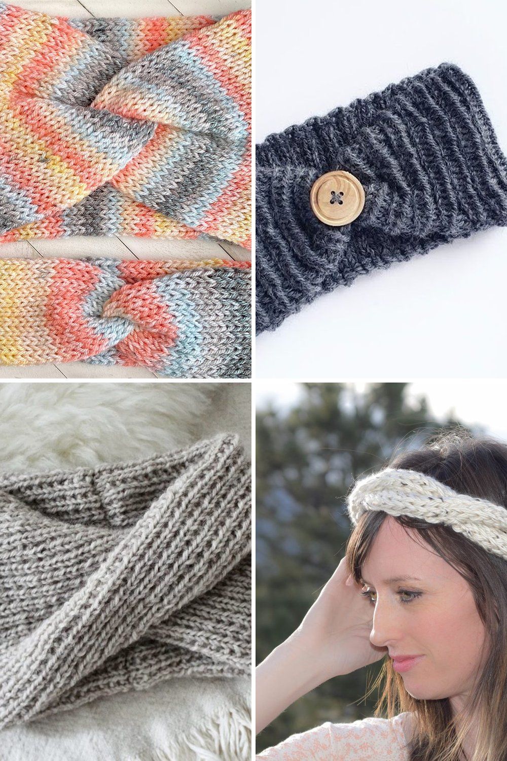 11 Knit Headband and Ear Warmer Free Patterns