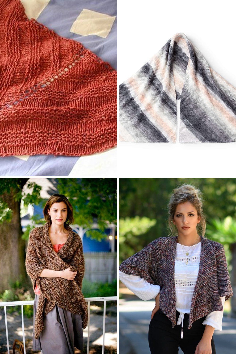13 Knit Shawl Free Patterns