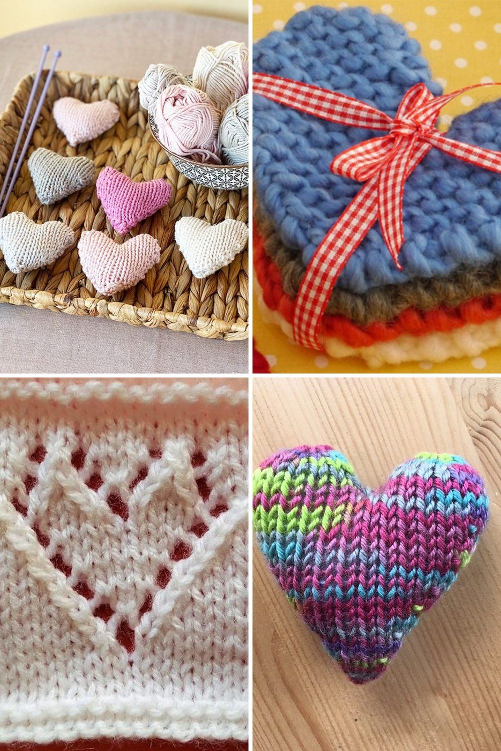 13 Knitted Heart Free Patterns