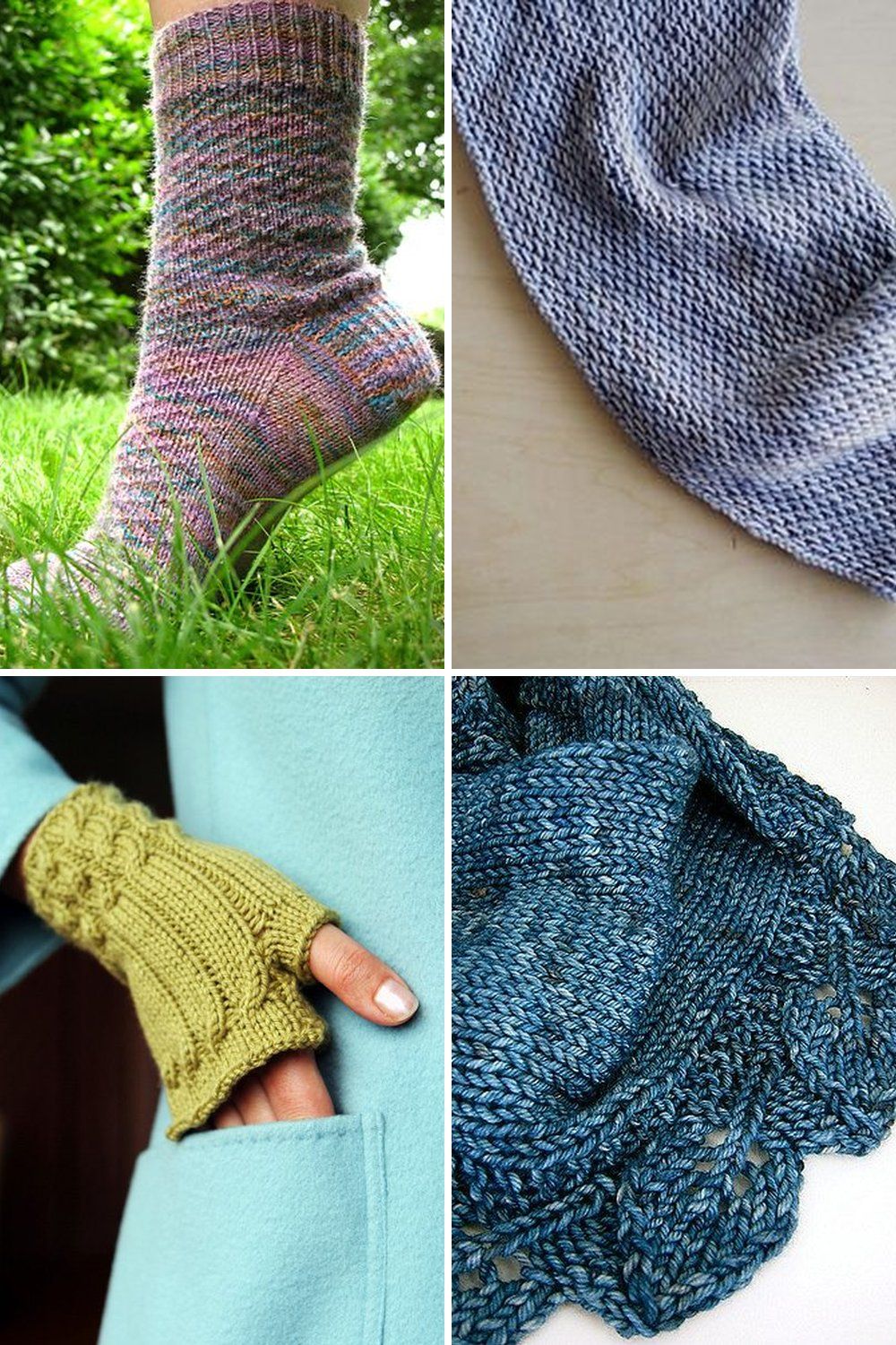 11 One Skein Knitting Free Patterns