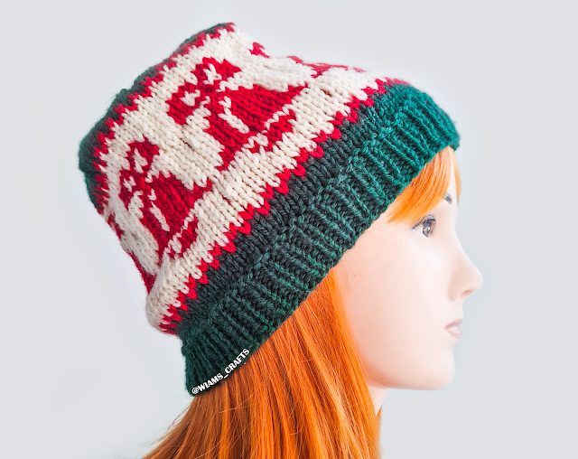 Christmas Bells Hat free crochet pattern by Wiam's Crafts