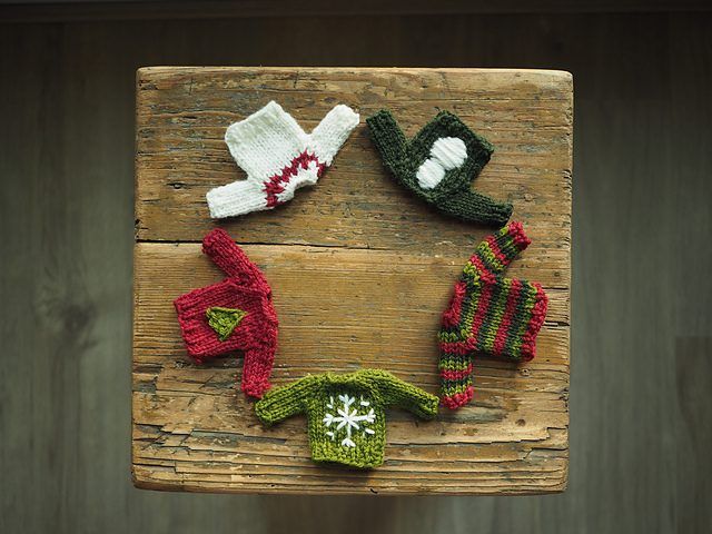 Tiny Sweaters free crochet pattern by Malia Mae Joseph