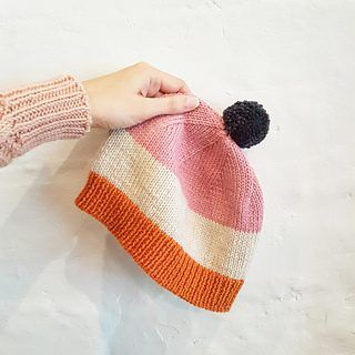 Basic Beanie free crochet pattern by Emily Bolduan