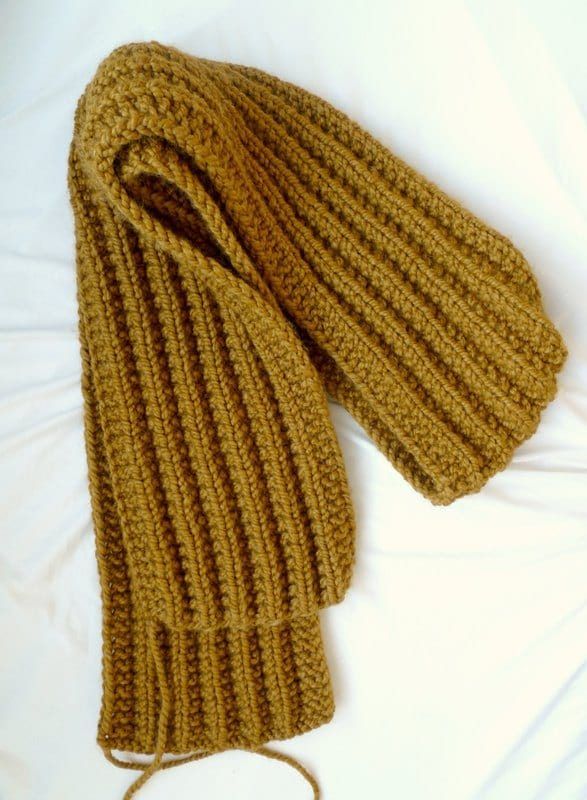 The Arbor Scarf free crochet pattern by Stephanie Lau
