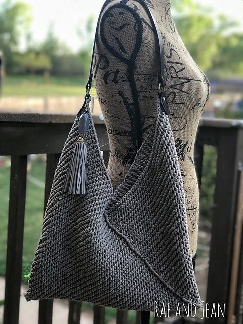Japanese Tote Bag free crochet pattern by Katie Kissel