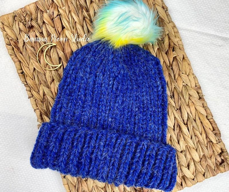 Burlington Bulky Hat free crochet pattern by April Garwood