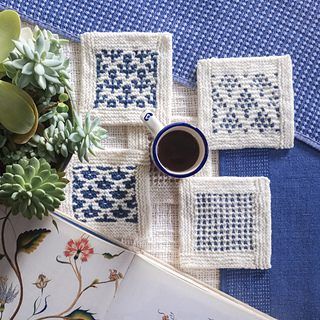 Tiny Gifts Coasters free crochet pattern by Caro in the City