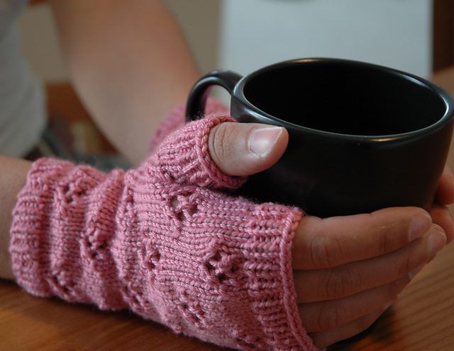 Cupcake Mittlets free crochet pattern by Shantha Ramachandran
