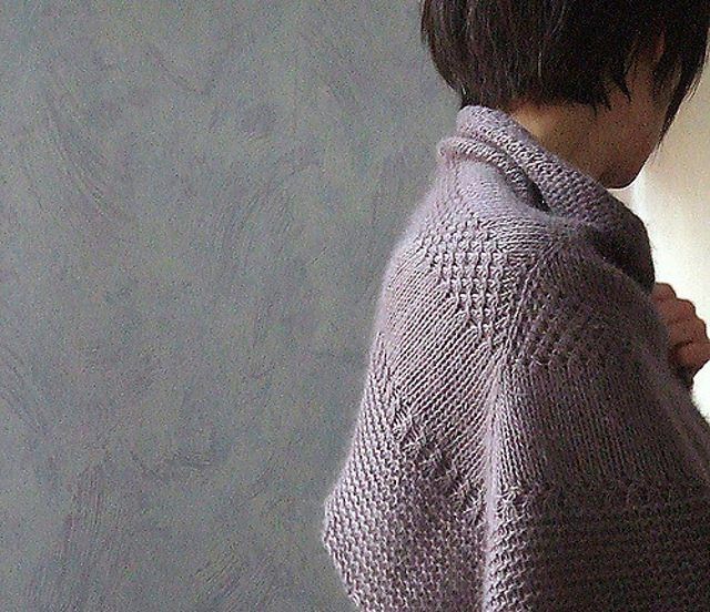 Textured Shawl Recipe free crochet pattern by Orlane Sucche