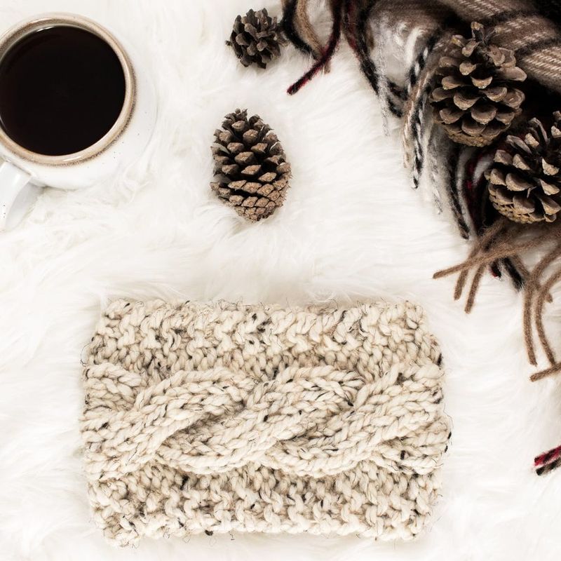 Friendship Easy Cable Headband free crochet pattern by Brome Fields
