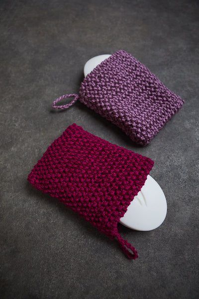 Soap Sack free crochet pattern by Lion Brand Yarns